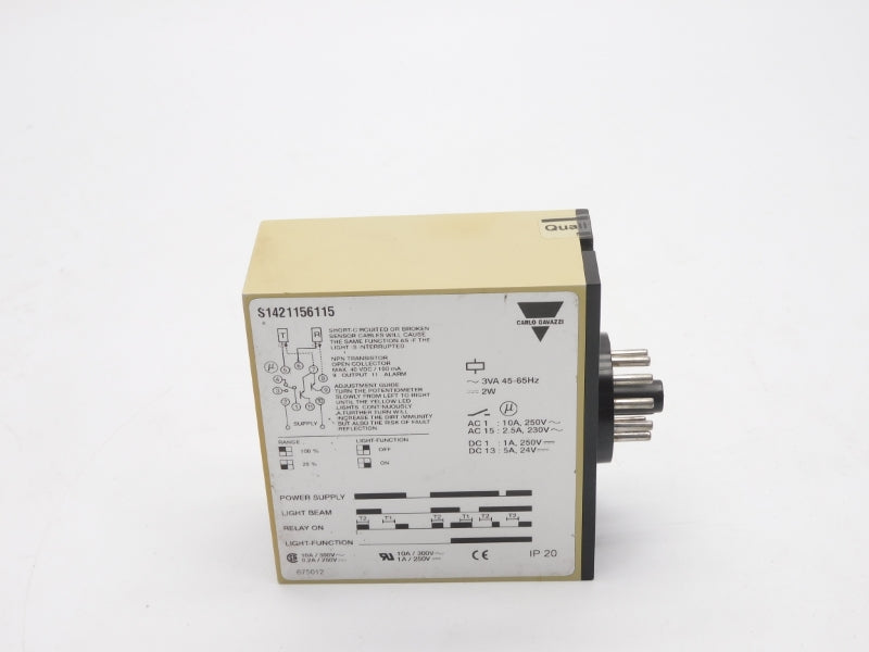 CARLO GAVAZZI S1421156115 115V 10A UNMP