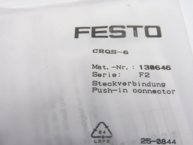 FESTO CRQS-6 130646 SER. F2 NSMP