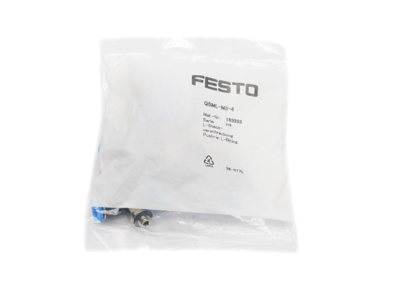 FESTO QSML-M5-4 153333 SER. H4 (PKG OF 10) NSMP