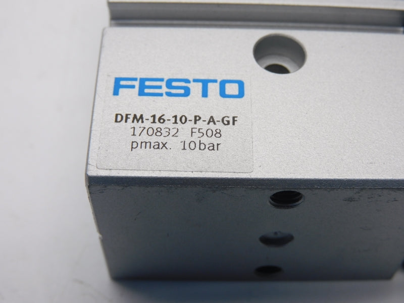 FESTO DFM-16-10-P-A-GF 170832 SER. F508 10BAR NSNP