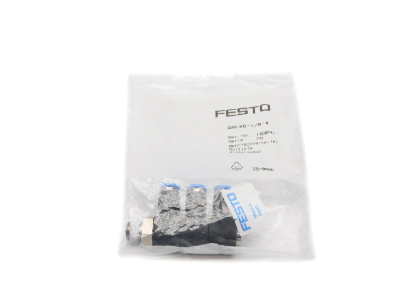 FESTO QSLV6-1/8-4 153241 SER. FN NSMP