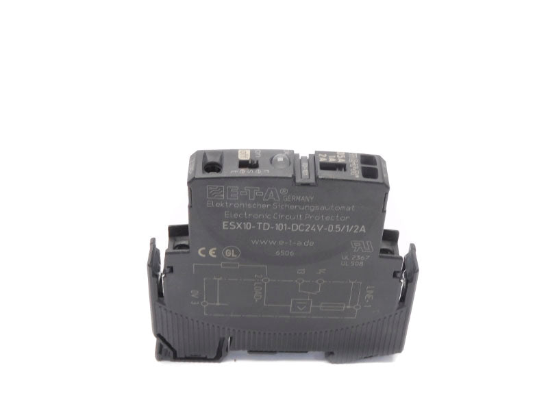 E-T-A ESX10-TD-101-DC24V-0.5/1/2A 24VDC 2A NSNP