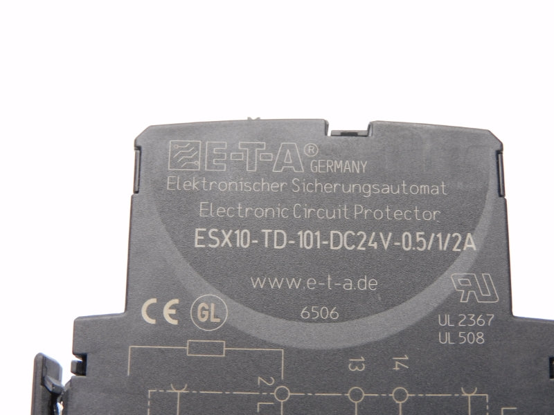 E-T-A ESX10-TD-101-DC24V-0.5/1/2A 24VDC 2A NSNP