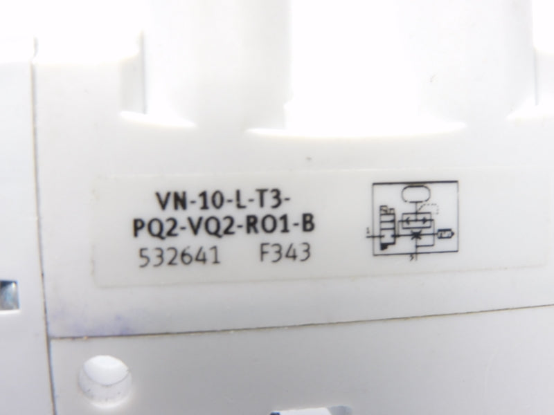 FESTO VN-10-L-T3-PQ2-VQ2-RO1-B 532641 SER. F343 24VDC UNMP