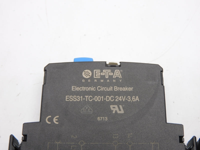 E-T-A ESS31-TC-001-DC24V-3,6A 24VDC 3,6A NSNP