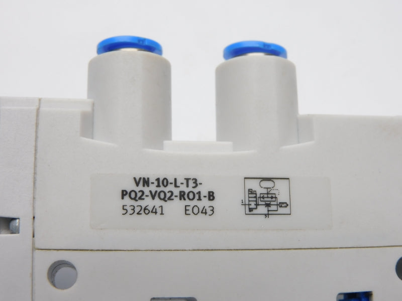 FESTO VN-10-L-T3-PQ2-VQ2-RO1-B 532641 SER. E043 24VDC NSNP