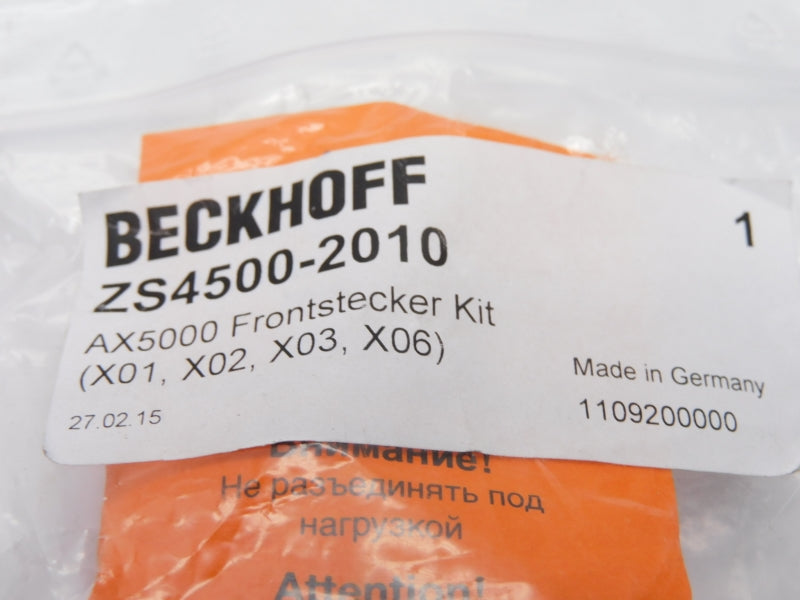 BECKHOFF ZS4500-2010 NSMP