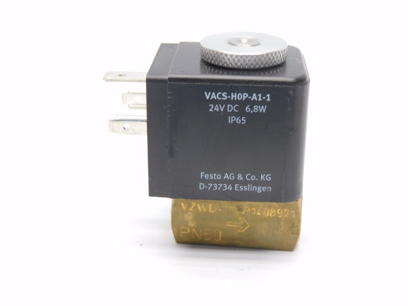 FESTO VZWD-L-M22C-M-G18-20-V-1P4-15 1491827 SER. F5 24VDC 0-15BAR NSMP