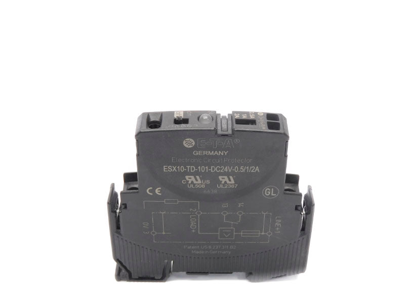 E-T-A ESX10-TD-101-DC24V-0.5/1/2A 24VDC 2A UNMP
