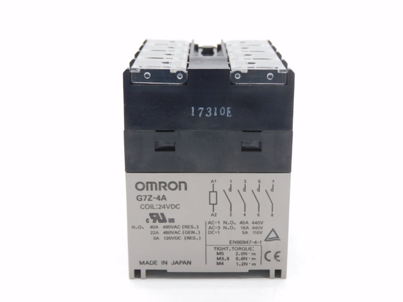 OMRON G7Z-4A-02Z 24VDC 40A (AS PICTURED) NSMP