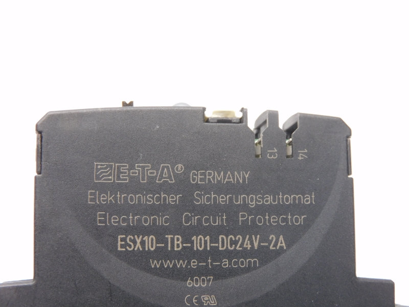 E-T-A ESX10-TB-101-DC24V-2A 24VDC 2A UNMP