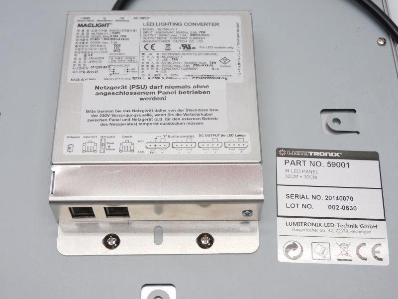LUMITRONIX 59001 100-240VAC 2.0A NSMP
