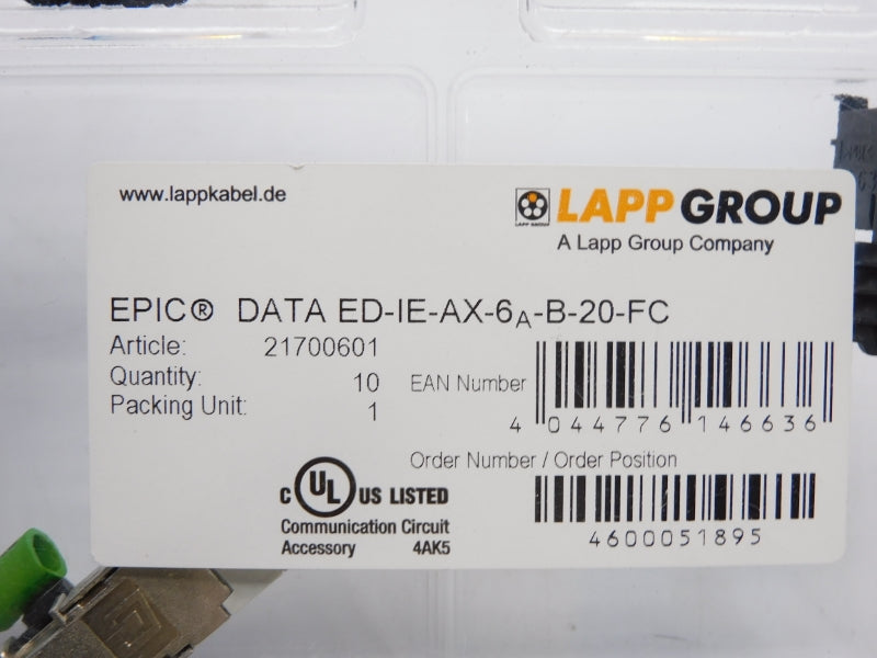 LAPP GROUP 21700601 NSMP