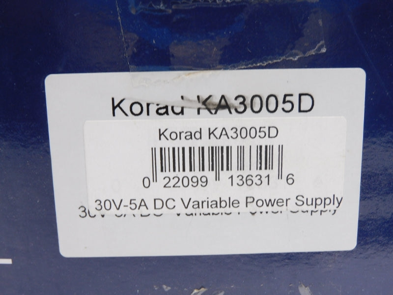KORAD KA3005D 30V 5A NSMP