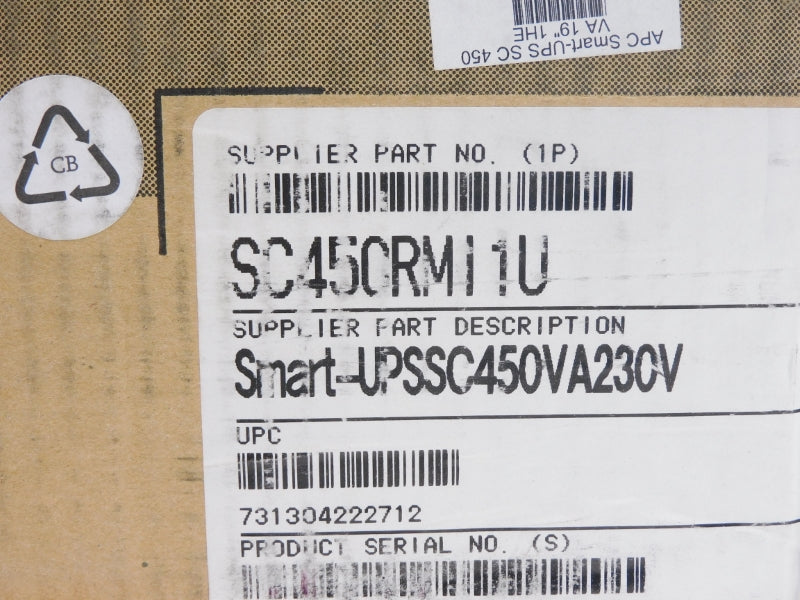 APC SC450RMI1U 230V 2.50A NSMP