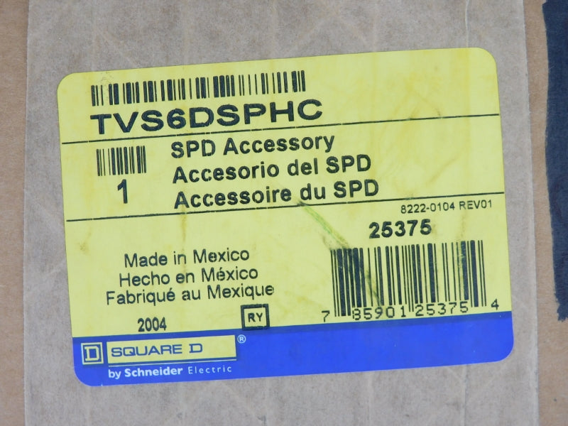 SQUARE D TVS6DSPHC NSFS