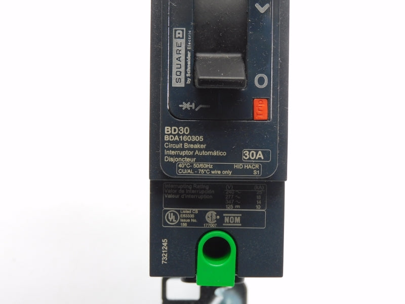 SQUARE D BDA160305 277V 30A NSMP