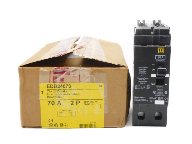 SQUARE D EDB24070 277V 70A NSMP