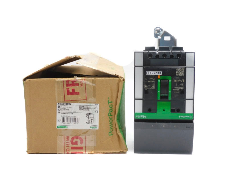 SQUARE D BGA34060Y 277V 60A (GREEN) NSMP