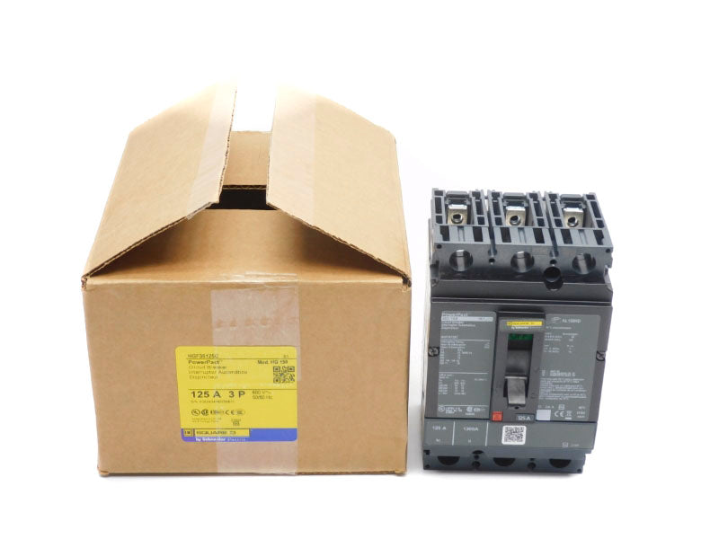 SQUARE D HGF36125C 600V 125A (AS PICTURED) NSMP