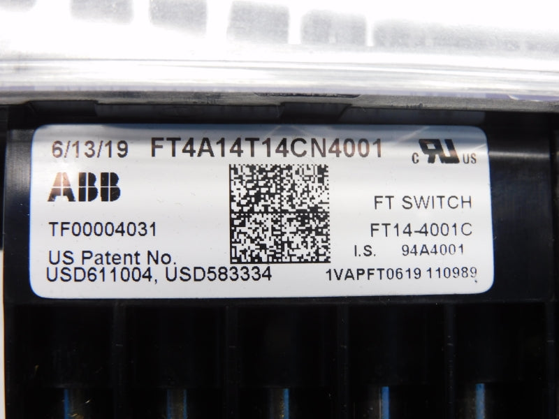 ABB 1VAPFT0619110989 FT4A14T14CN4001 FT14-4001C NSNP