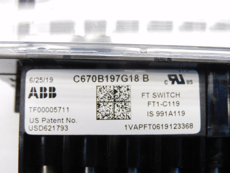 ABB 1VAPFT0619123368 C670B197G18 FT1-C119 NSNP
