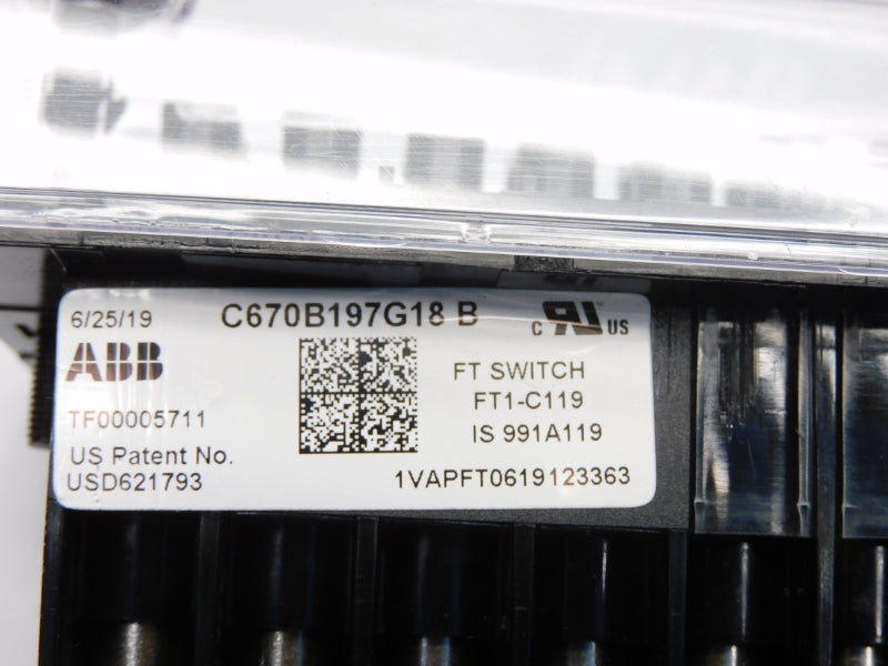 ABB 1VAPFT0619123363 C670B197G18 FT1-C119 NSNP