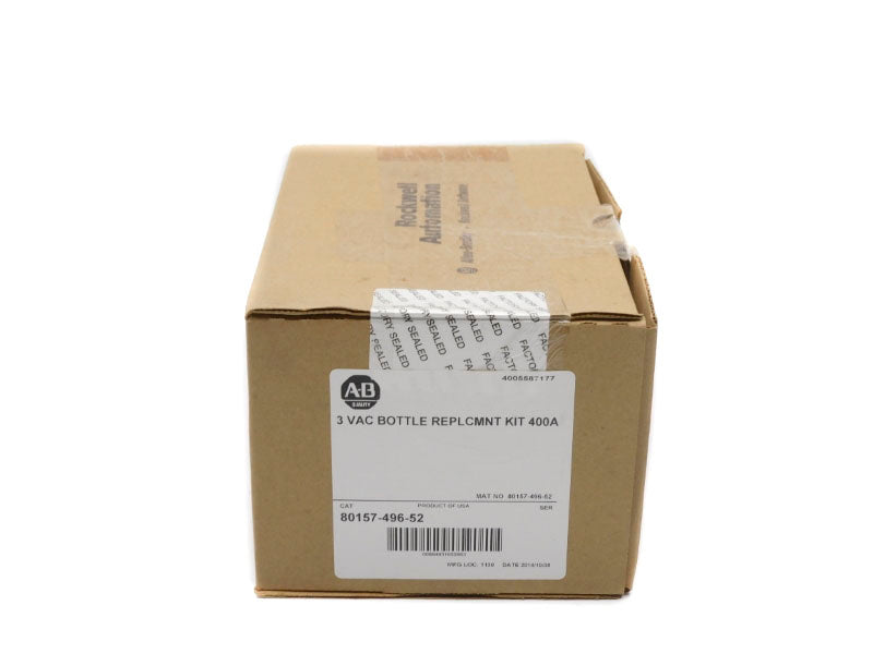 ALLEN BRADLEY 80157-496-52 3VAC 400A DATE: 2014 (BR/WH) NSFS