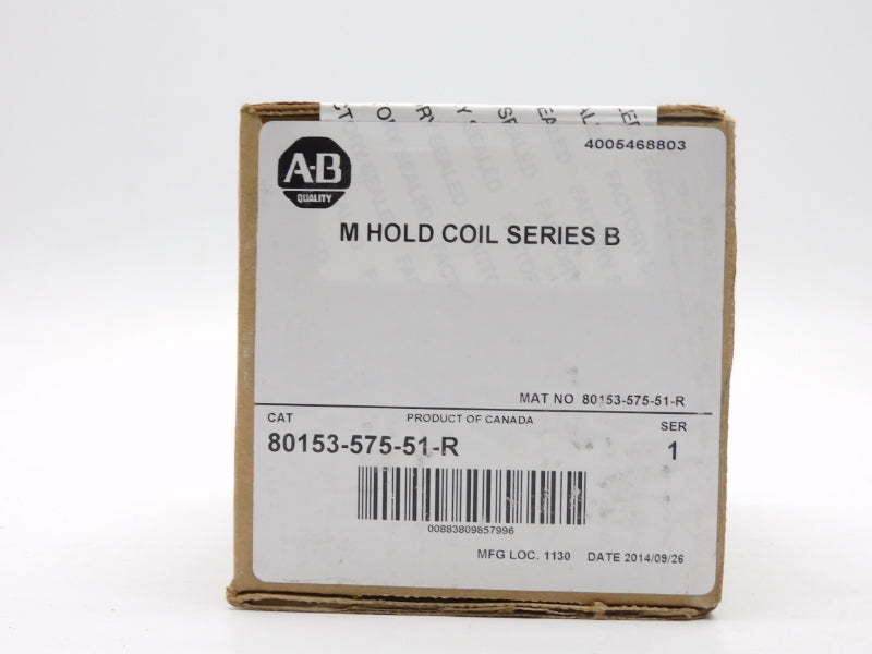 ALLEN BRADLEY 80153-575-51-R SER. 1 DATE: 2014 (BR/WH) NSFS