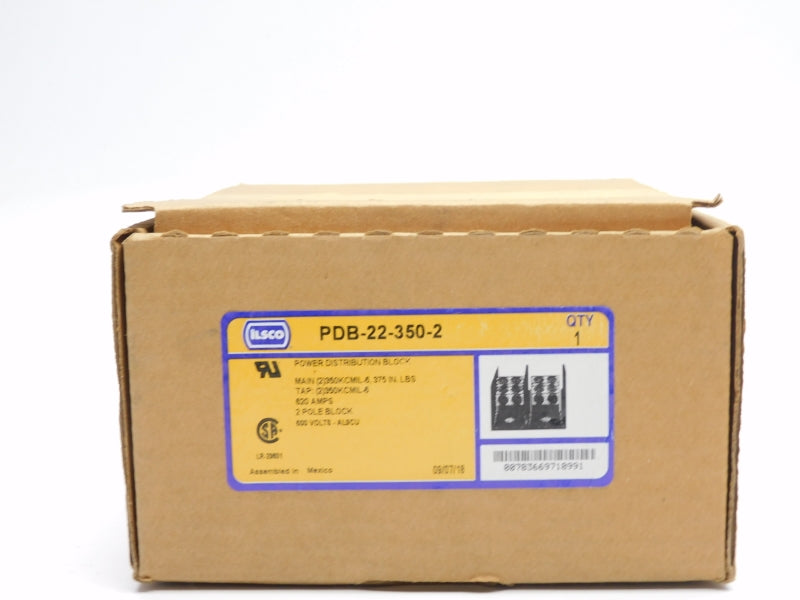 ILSCO PDB-22-350-2 600V 620A NSMP