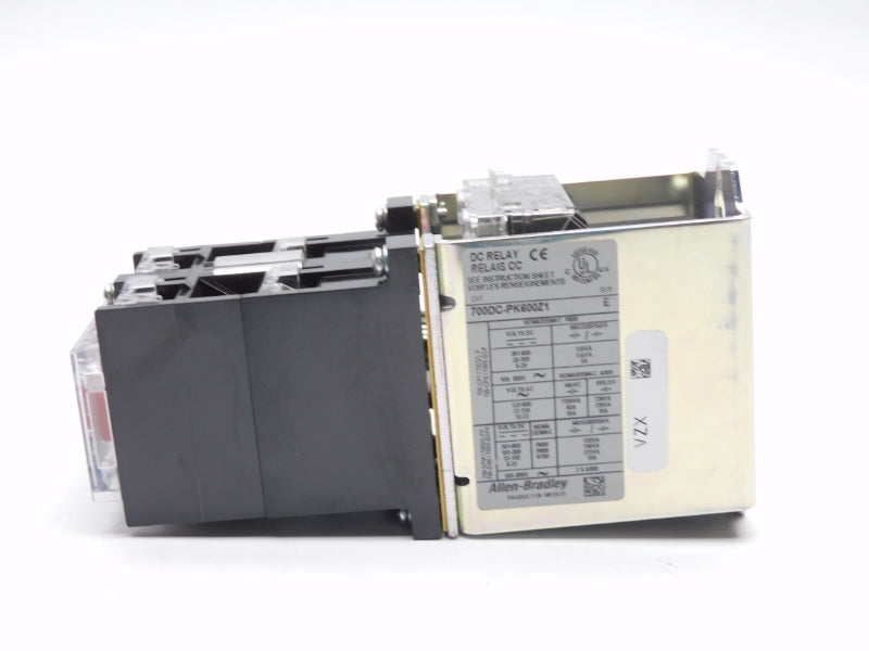ALLEN BRADLEY 700DC-PK600Z1 SER. E 115-125VDC 10A (BR/WH) NSMP