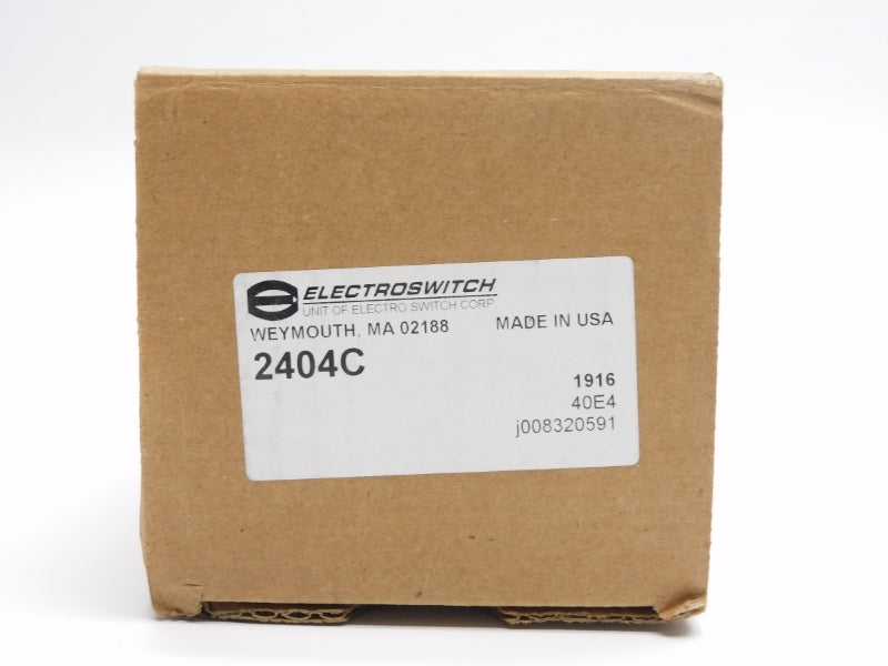 ELECTRO SWITCH 2404C 600VAC 20A NSMP