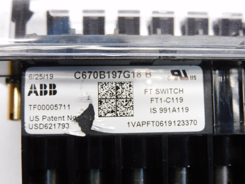 ABB 1VAPFT0619123370 C670B197G18 FT1-C119 NSNP