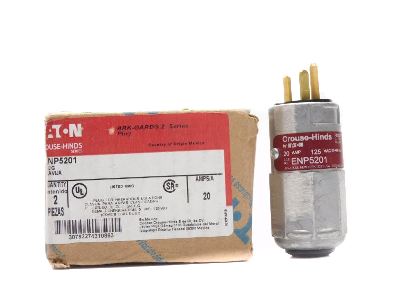 EATON ENP5201 125VDC 20A (PKG OF 2) NSMP