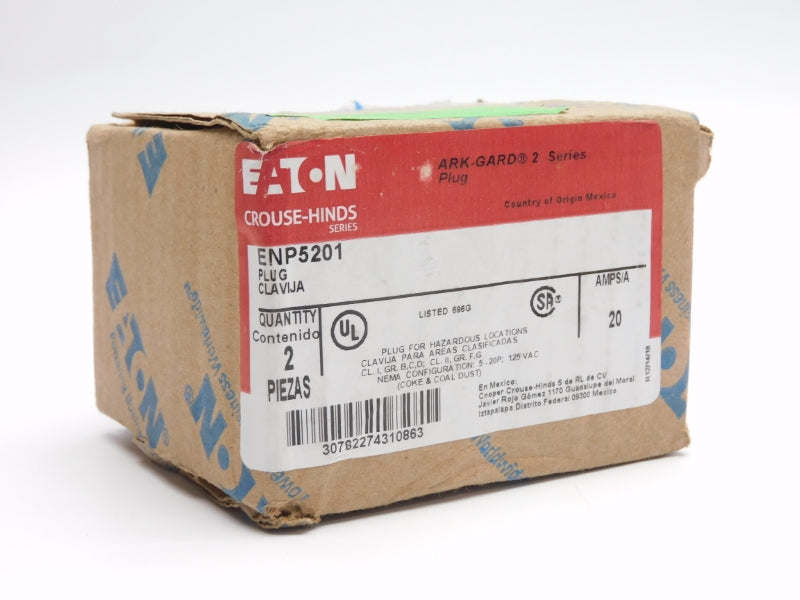 EATON ENP5201 125VDC 20A (PKG OF 2) NSMP