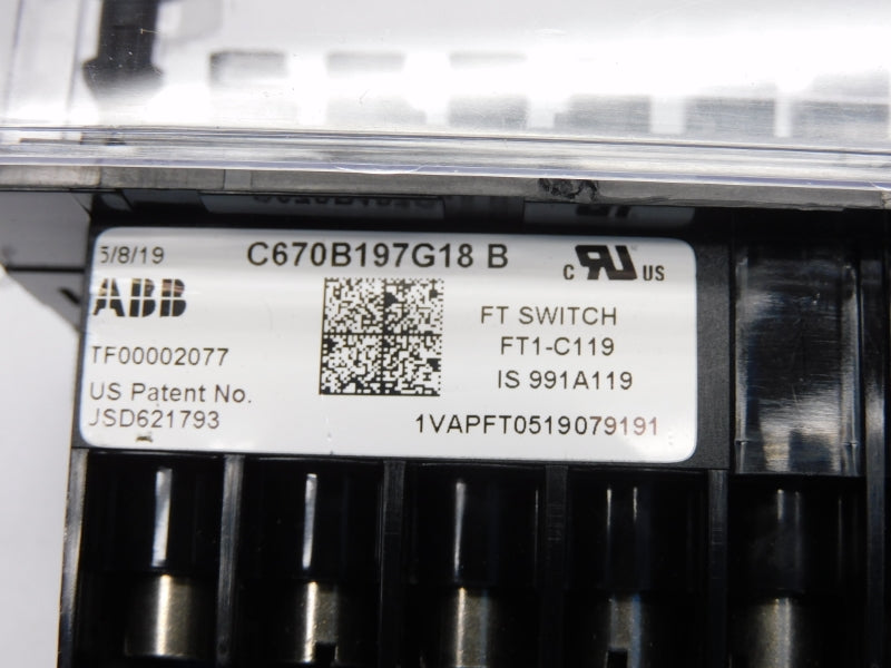 ABB 1VAPFT0519079191 C670B197G18 FT1-C119 NSNP