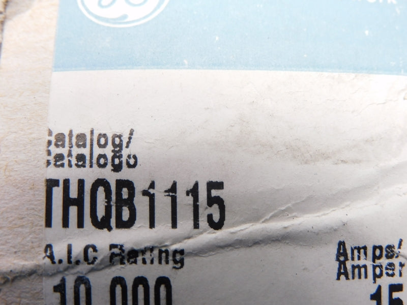 GENERAL ELECTRIC THQB1115 120/240V 15A NSNP