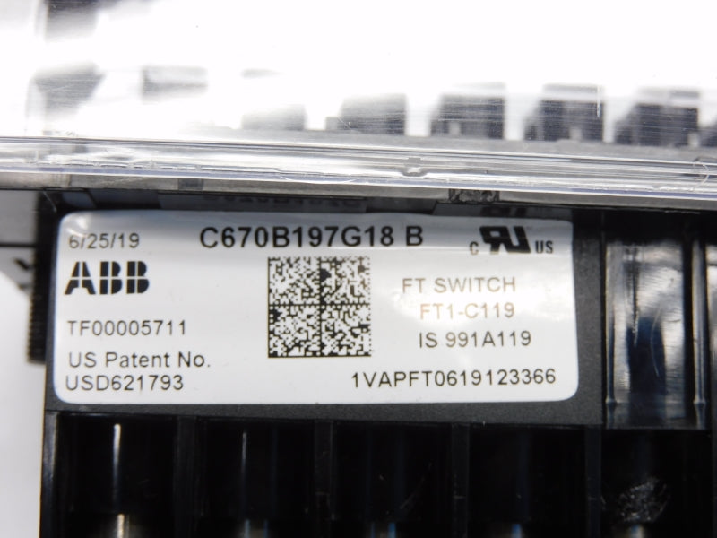 ABB 1VAPFT0619123366 C670B197G18 FT1-C119 NSNP