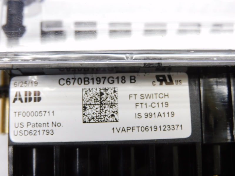 ABB 1VAPFT0619123371 C670B197G18 FT1-C119 NSNP