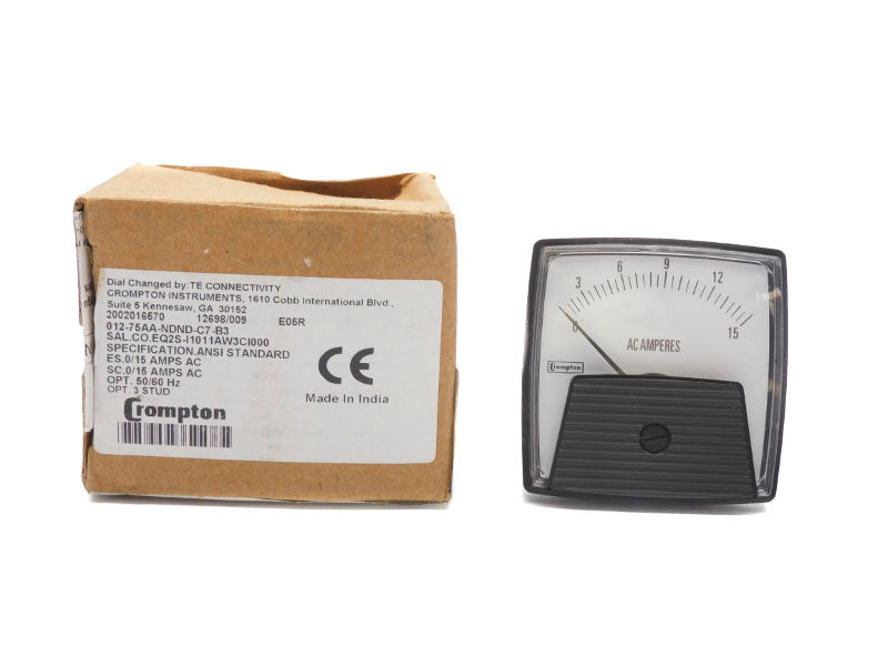 CROMPTON 012-75AA-NDND-C7-B3 850V 0/15AAC NSMP