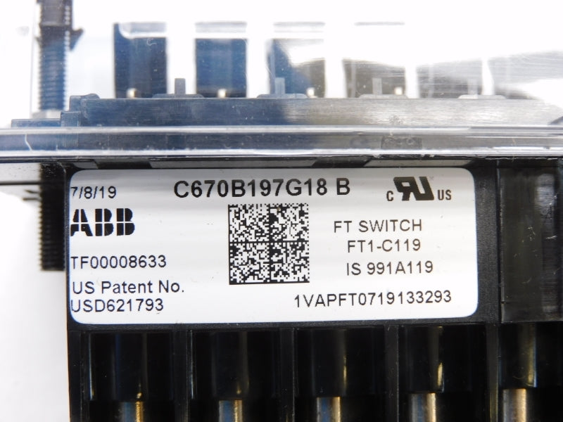 ABB 1VAPFT0719133293 C670B197G18 FT1-C119 NSNP