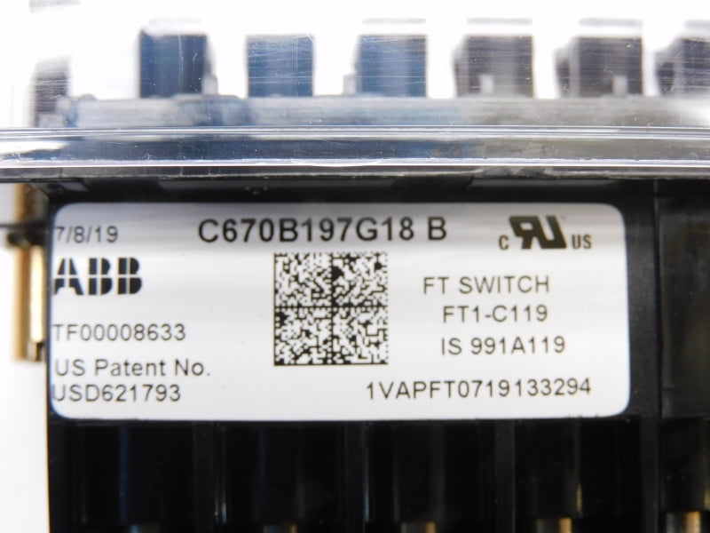 ABB 1VAPFT0719133294 C670B197G18 FT1-C119 NSNP