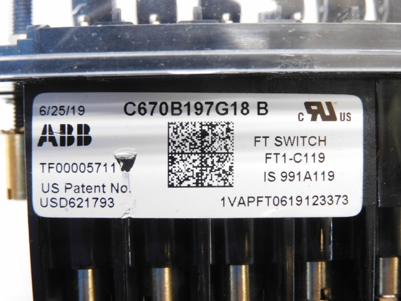 ABB 1VAPFT0619123373 C670B197G18 FT1-C119 NSNP