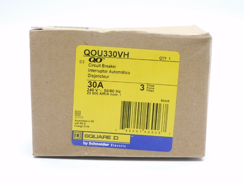 SQUARE D QOU330VH 240V 30A NSMP