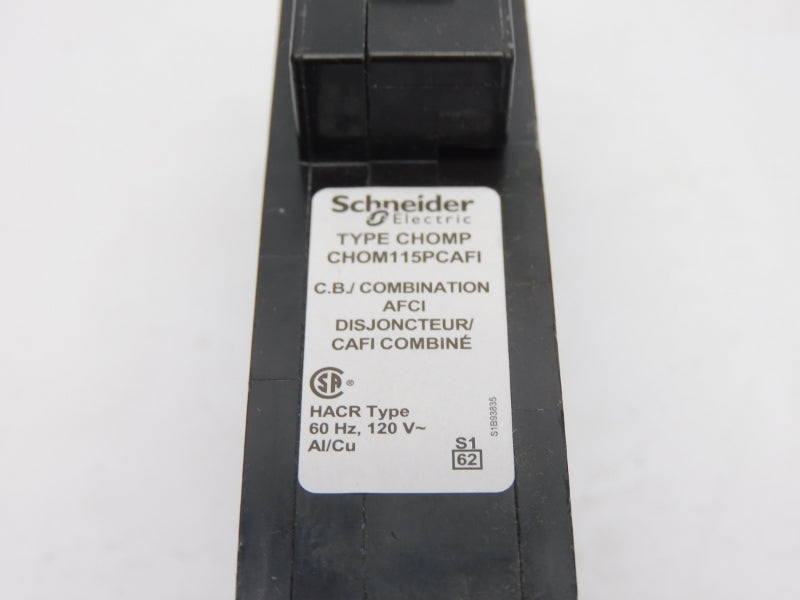 SCHNEIDER ELECTRIC CHOM115PCAFI 120V 15A NSMP