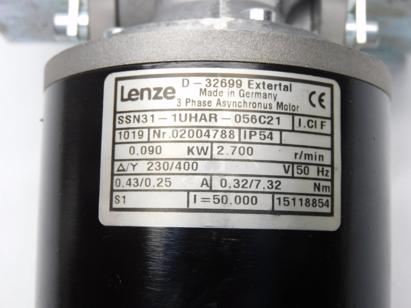 LENZE SSN31-1UHAR-056C21 02004788 230/400V 0,43/0,25A NUPI