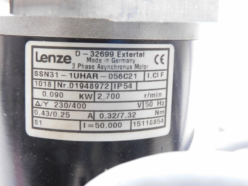 LENZE SSN31-1UHAR-056C21 01948972 230/400V 0,43/0,25A NUPI
