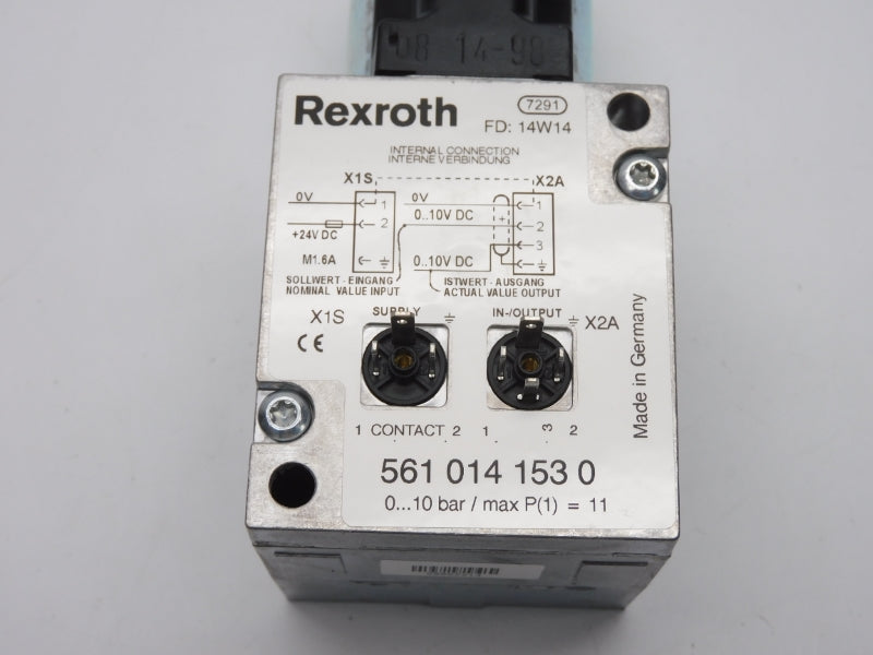 REXROTH 5610141530 24VDC 0-10BAR NSNP