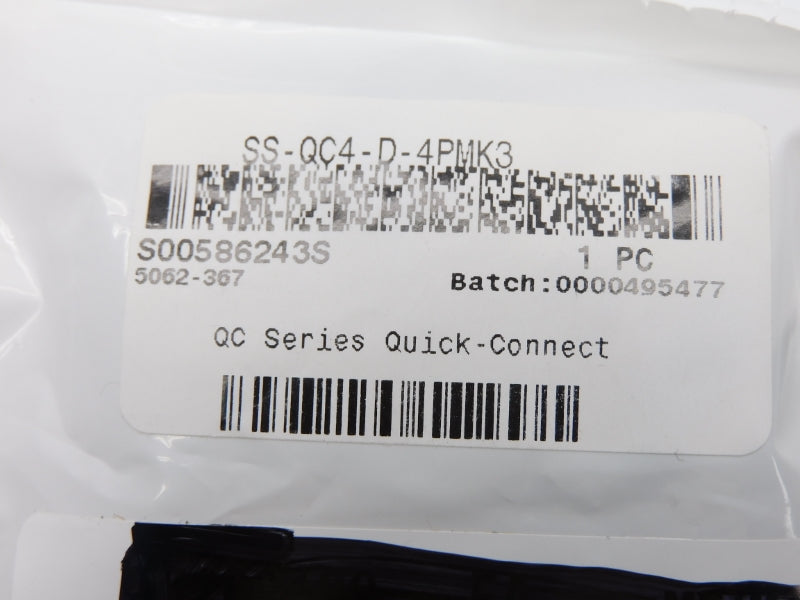 SWAGELOK SS-QC4-D-4PMK3 NSMP