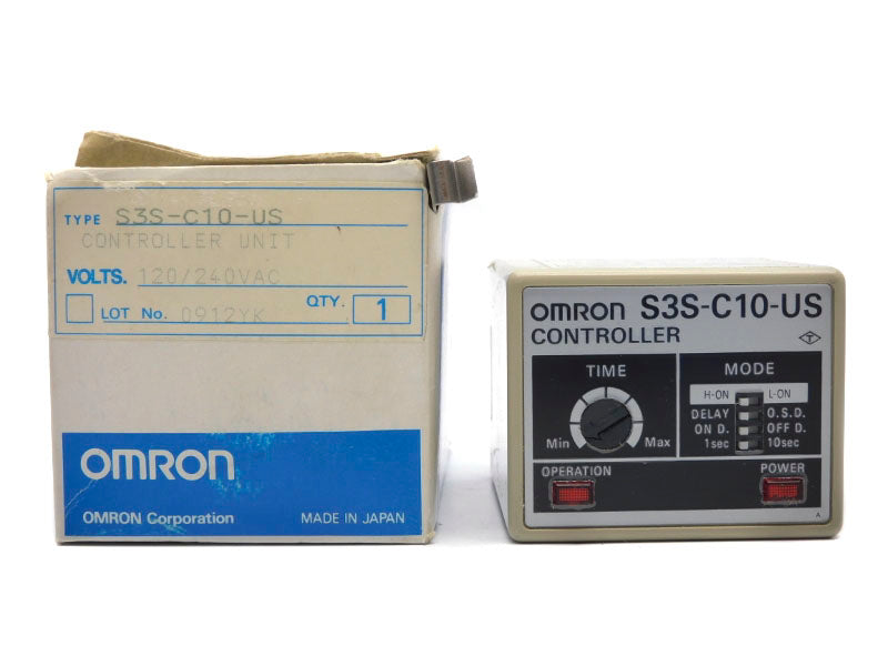 OMRON S3S-C10-US 120/240VAC 5A NSMP